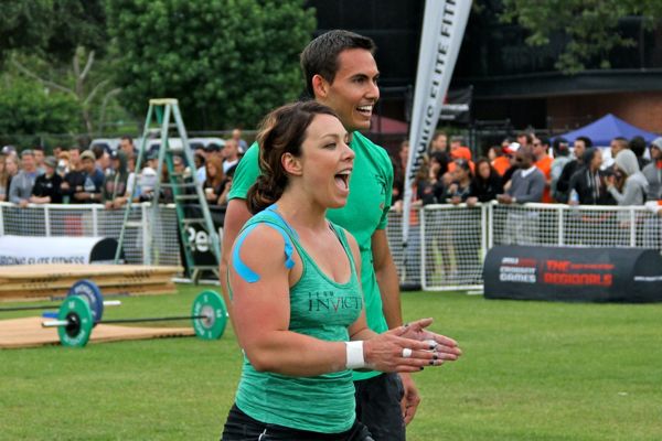 Nichole and Shane of Invictus Fitness at CrossFit Regionals