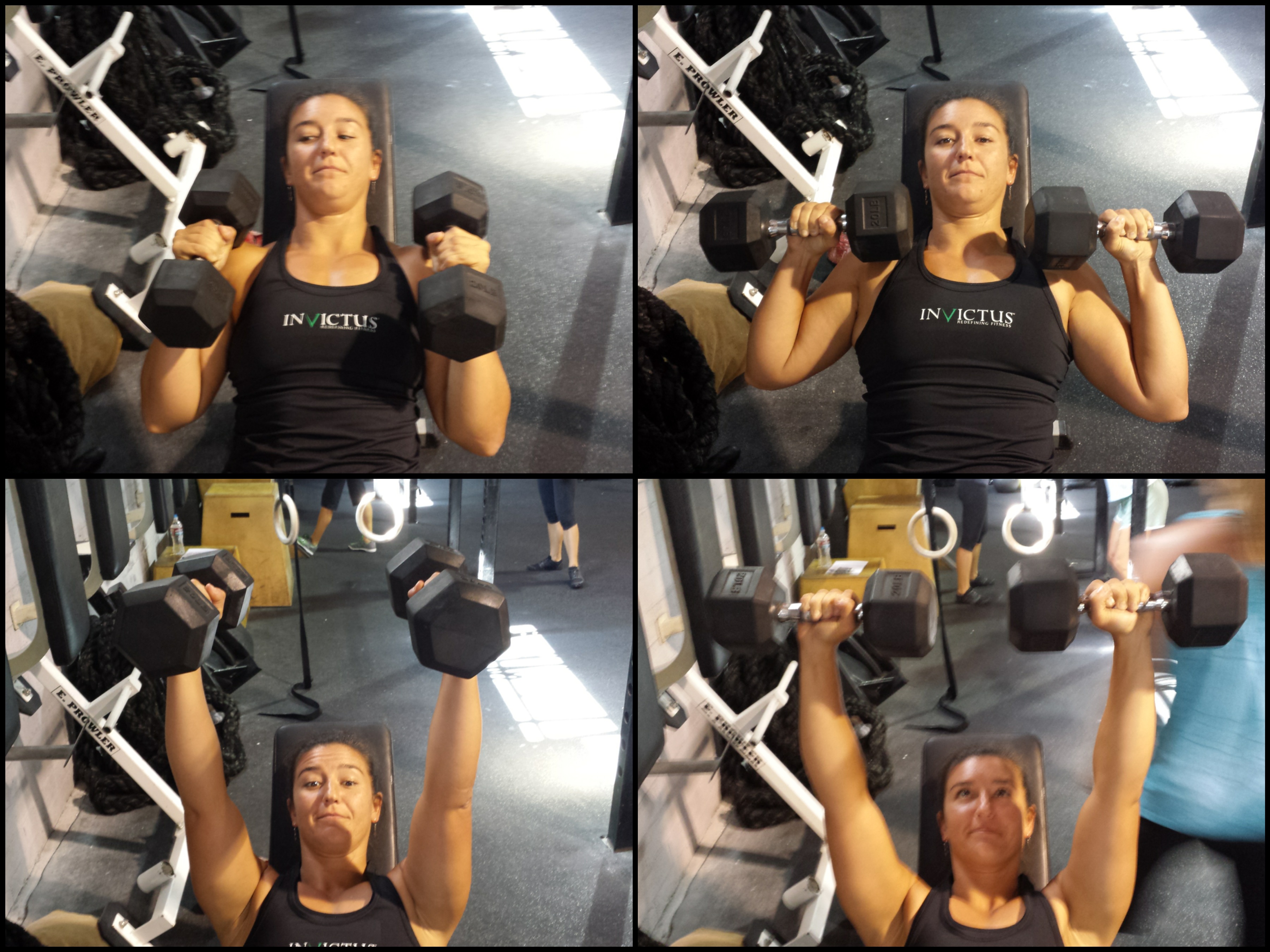 The Dumbbell Bench Press Invictus Fitness