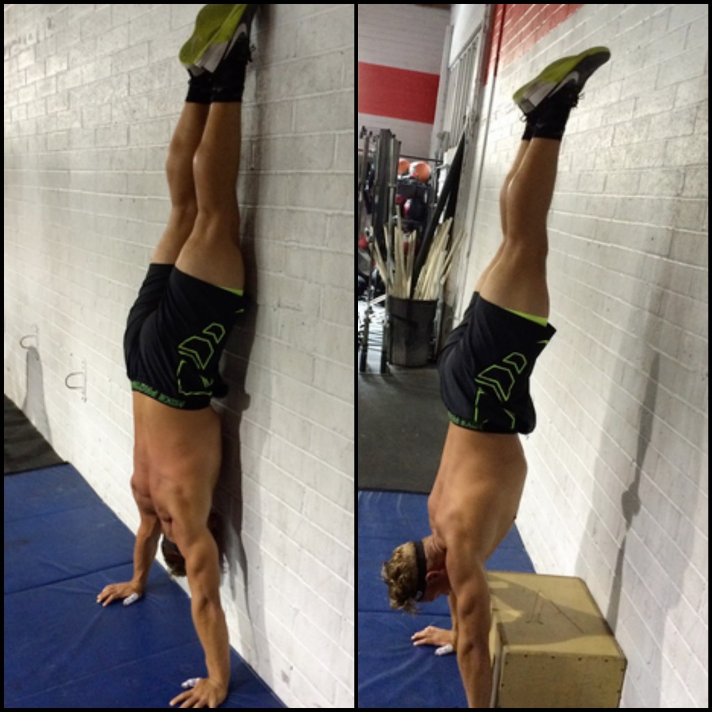 Handstand Holds at CrossFit Invictus in San Diego
