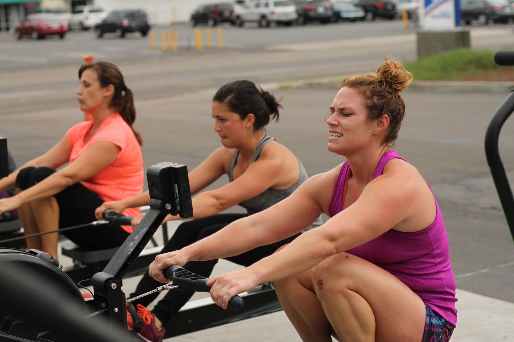 CrossFit Invictus Point Loma Rowing in San Diego