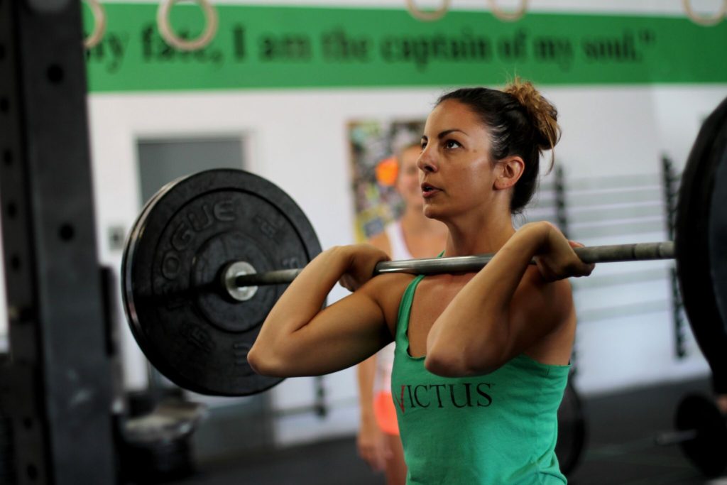 Amber DeGeorge uses the four quarter rule for her CrossFit workout strategy