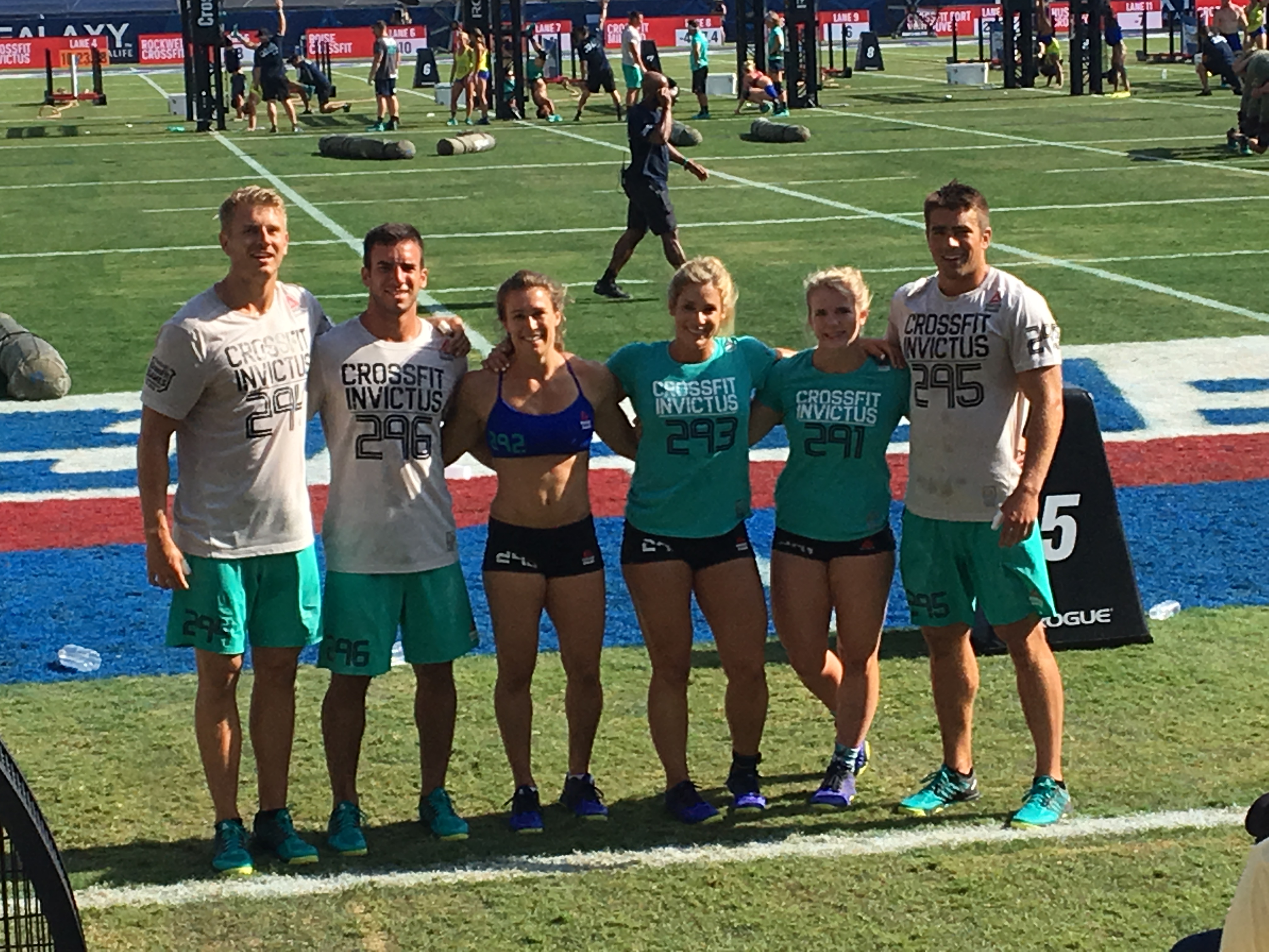 Team Invictus at the 2016 CrossFit Games