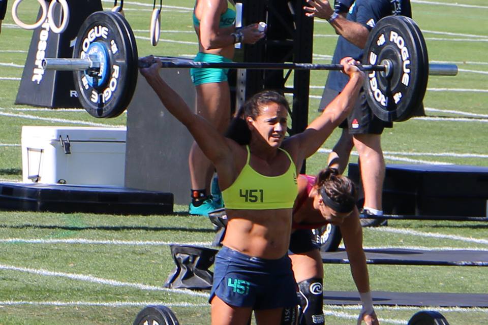 Cheryl Brost at the 2016 Masters CrossFit Games