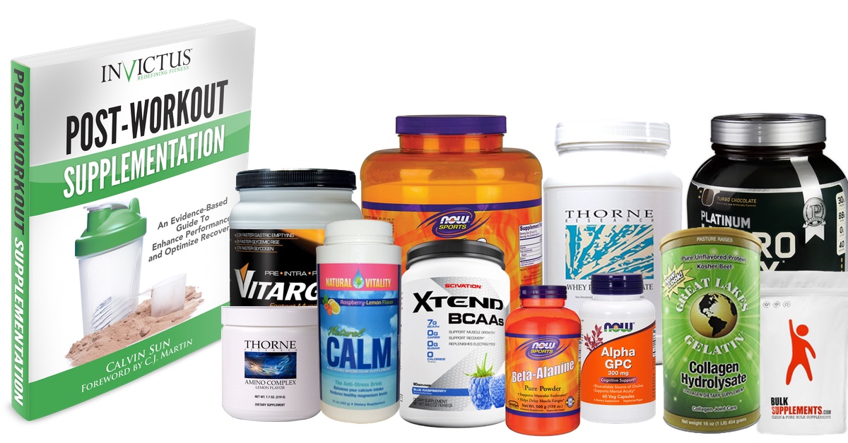 The Complete List of Recommended Supplements - Invictus Fitness