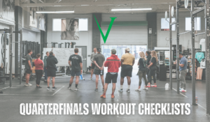 QF workout checklists
